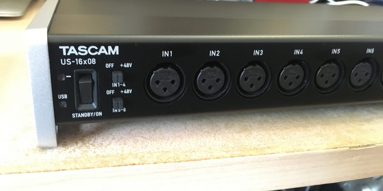 tascam us 1800 driver for mac